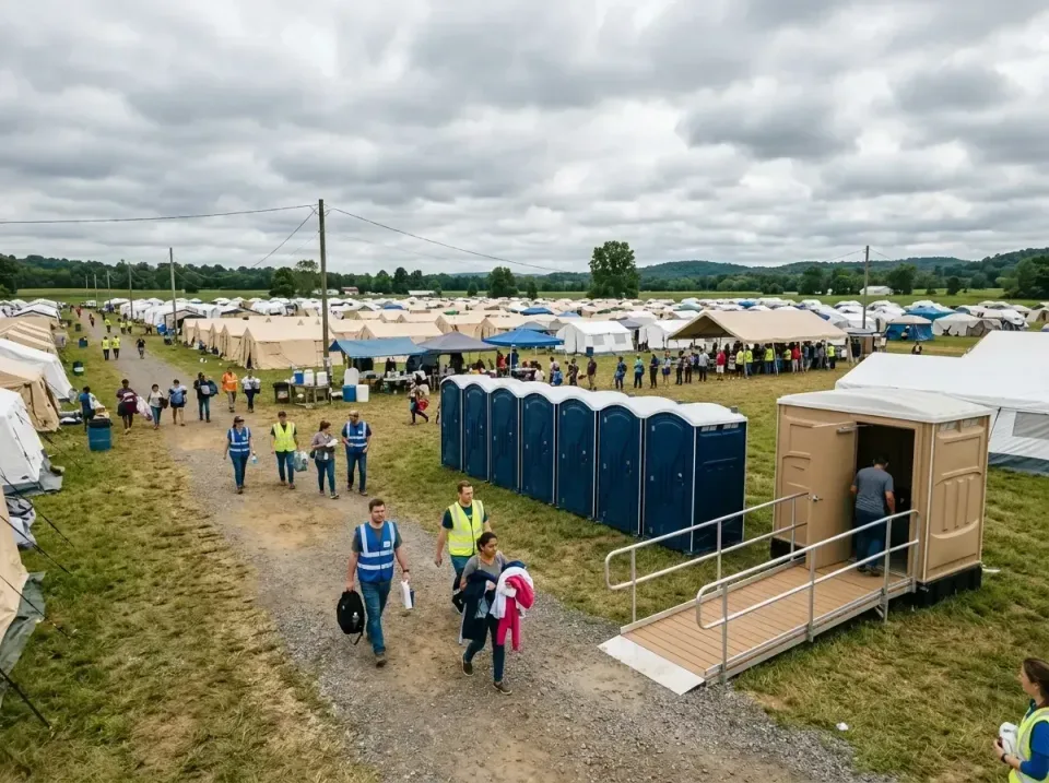 disaster-relief-camp-restrooms-010 — frequently asked questions, Dumpster & Portable Bathrooms Rental in Starkville, MS